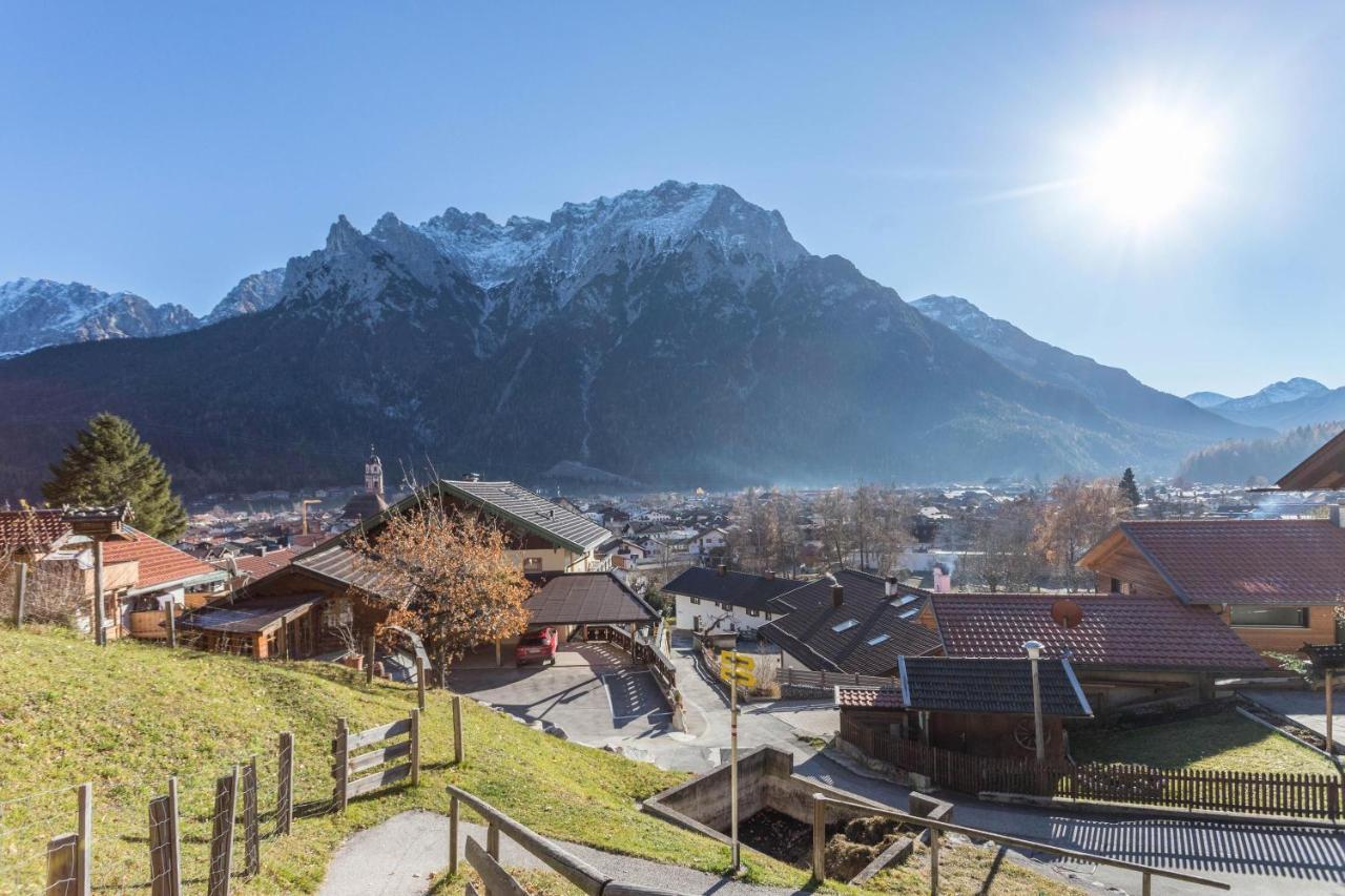 Ferienwohnung Rosenquarz Mittenwald Kültér fotó